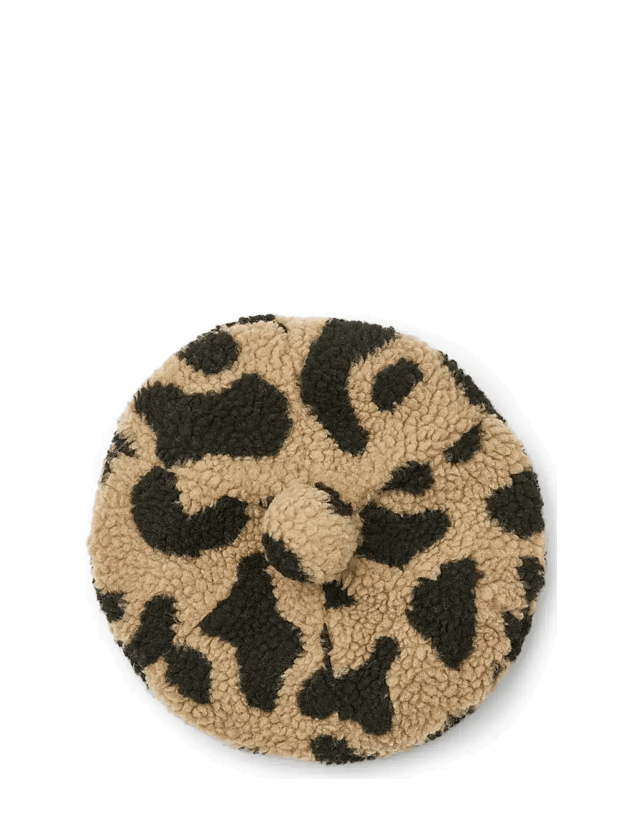 Liewood - Poplar Pile Beret Hat - babyhuer - mega leo / oat mix - 2