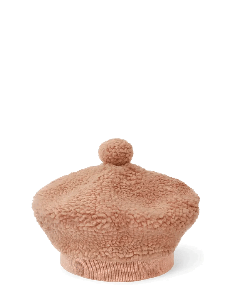 Liewood - Poplar Pile Beret Hat - babymössor - pale tuscany - 0