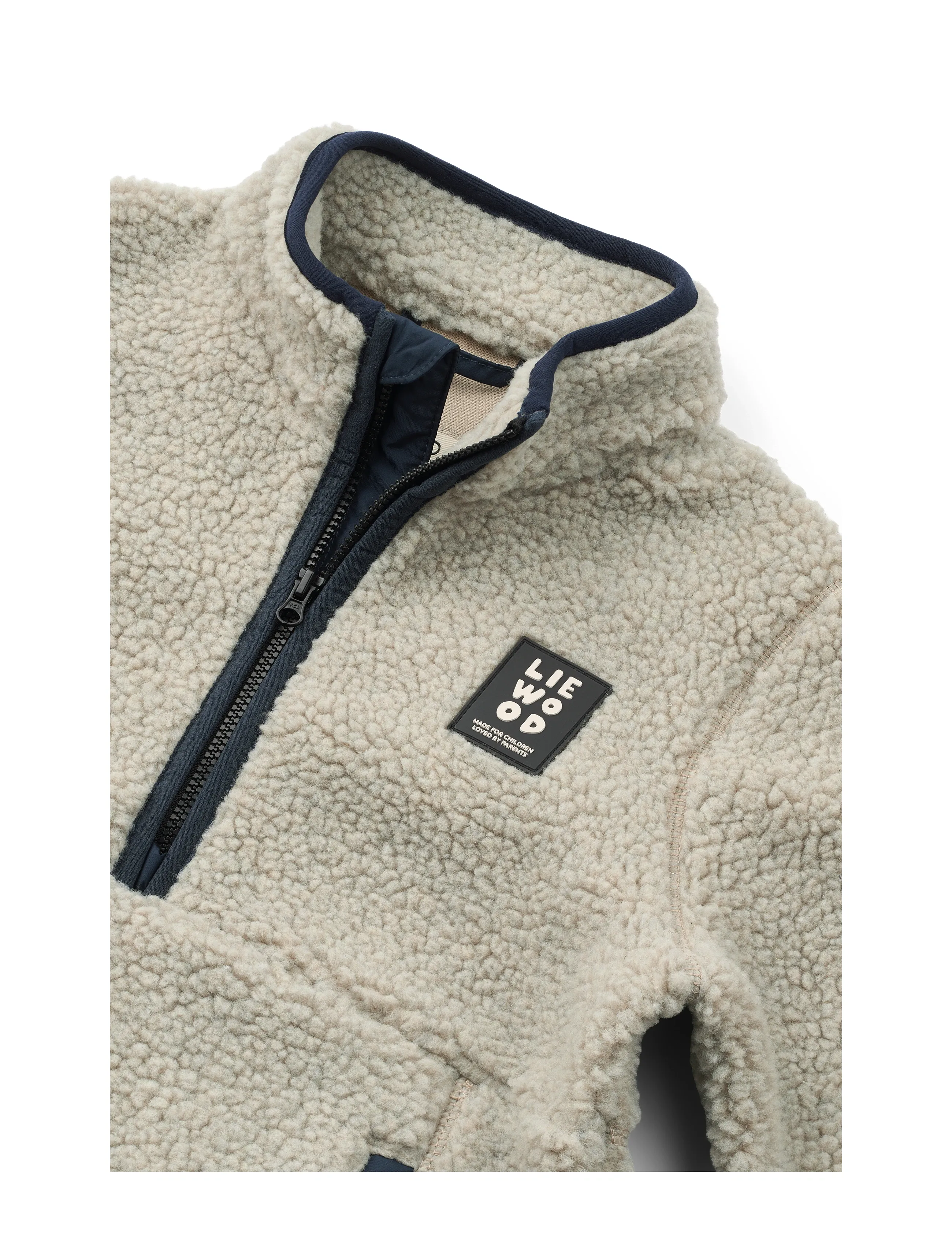 Liewood - Balou Pile Sweatshirt - fleecejackor - mist - 2