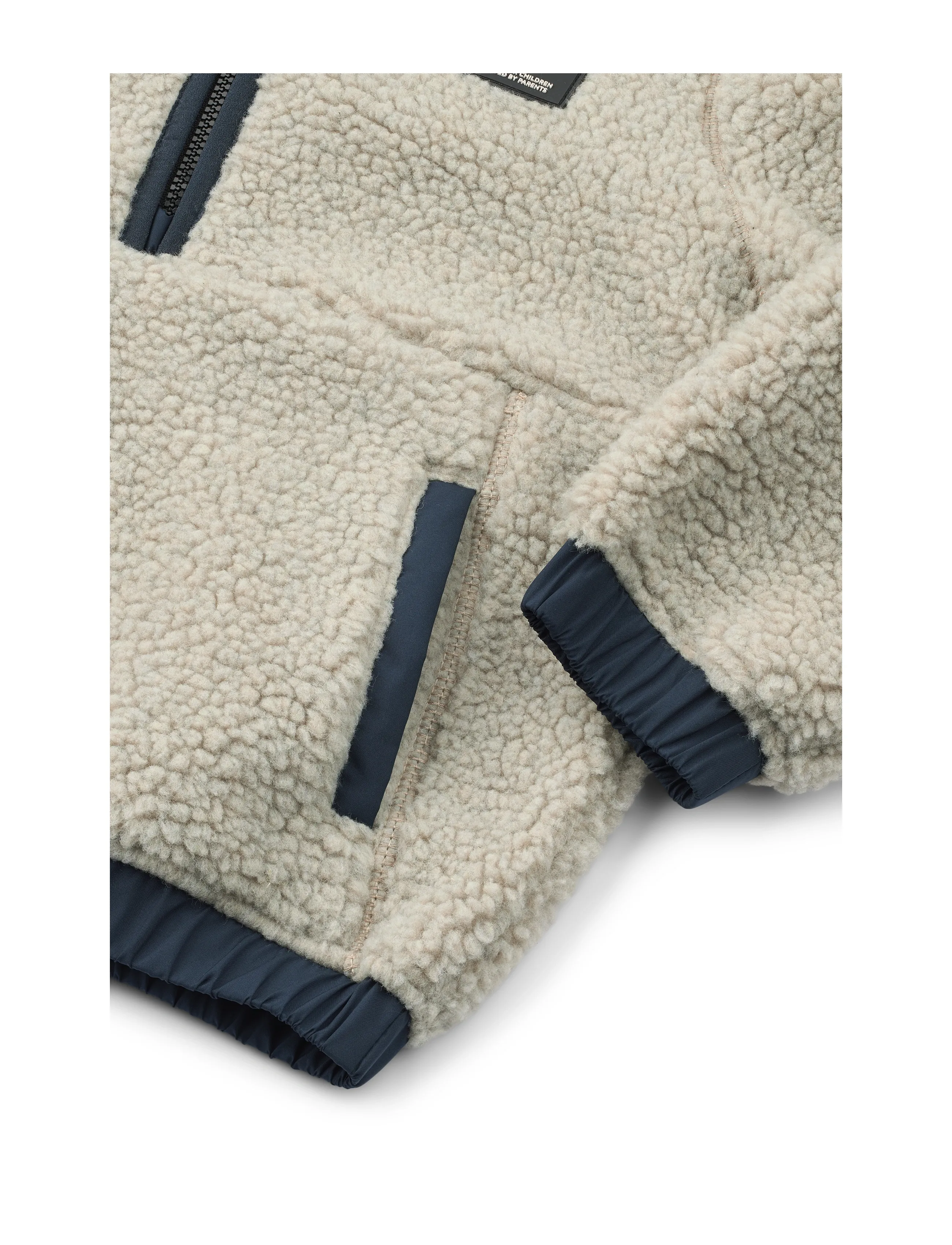 Liewood - Balou Pile Sweatshirt - fleecejackor - mist - 3