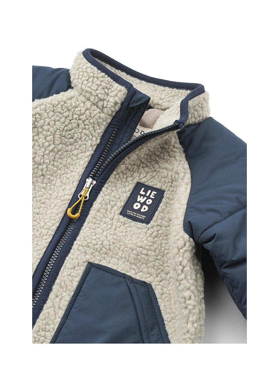 Liewood - Runa Jacket - fleecejacken - mist / classic navy - 2