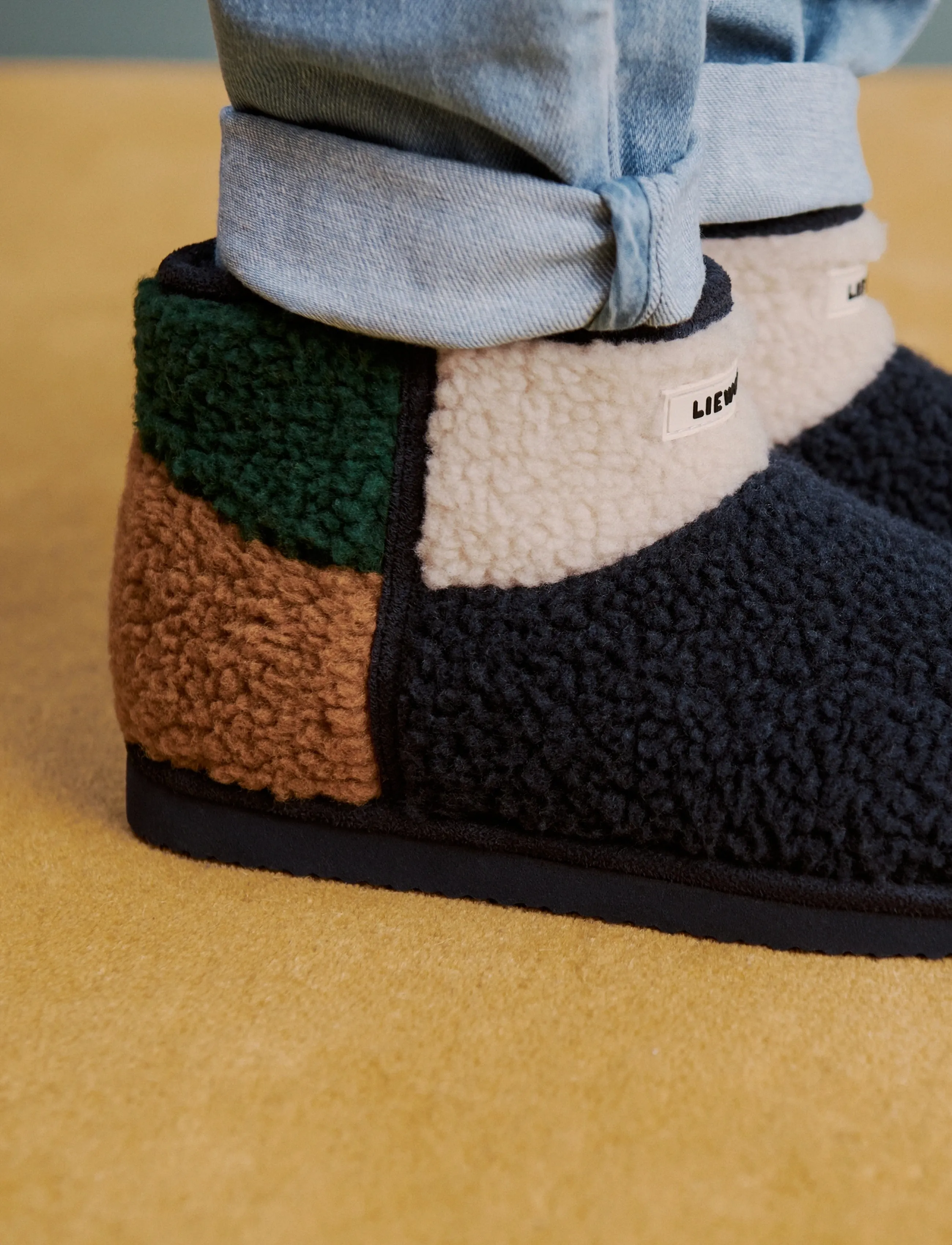 Liewood Albi Pile Boot, 23, Navy, Vinterstøvler > Vinterstøvler Pull On, Børn