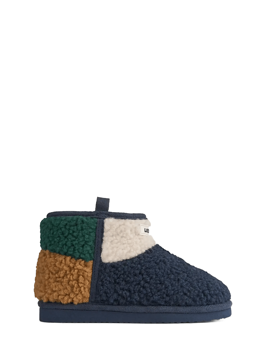 Liewood - Albi Pile Boot - talvesaapad - classic navy multi mix - 3