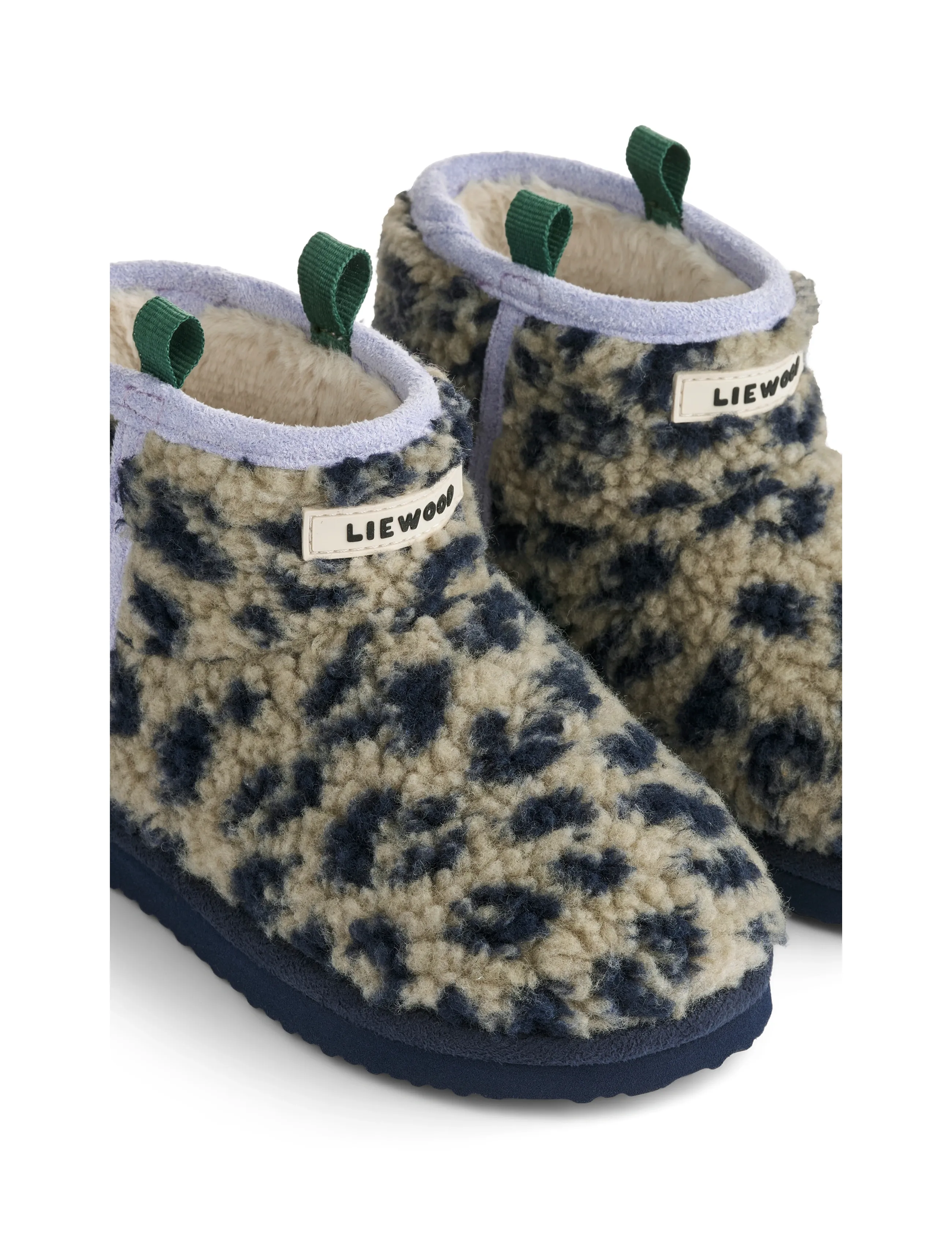 Liewood - Albi Pile Boot - leo / mist - 3