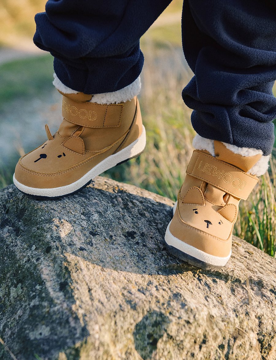Liewood - Barley Bear Boot - golden caramel - 0