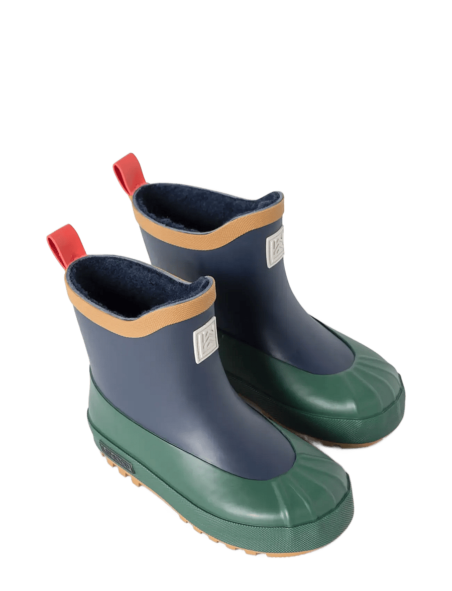 Liewood - Isaac Thermo Rainboot - ungefütterte gummistiefel - classic navy multi mix - 1