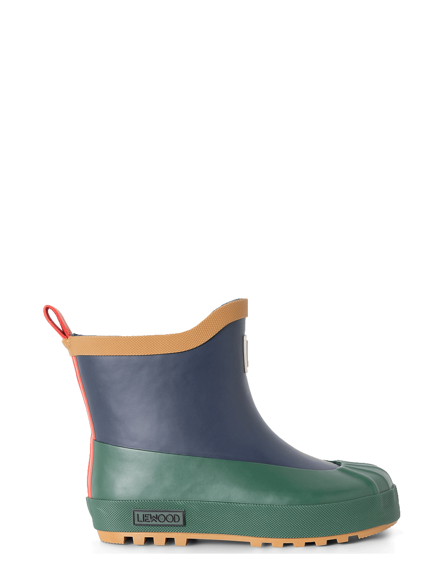 Liewood - Isaac Thermo Rainboot - ungefütterte gummistiefel - classic navy multi mix - 3