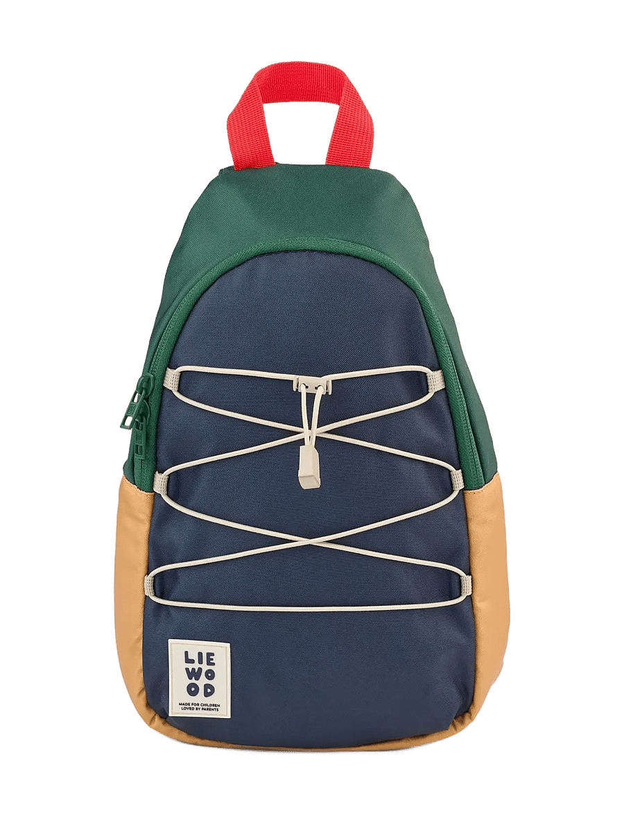 Liewood - Phoenix One Shoulder Backpack - backpacks - classic navy multi mix - 1