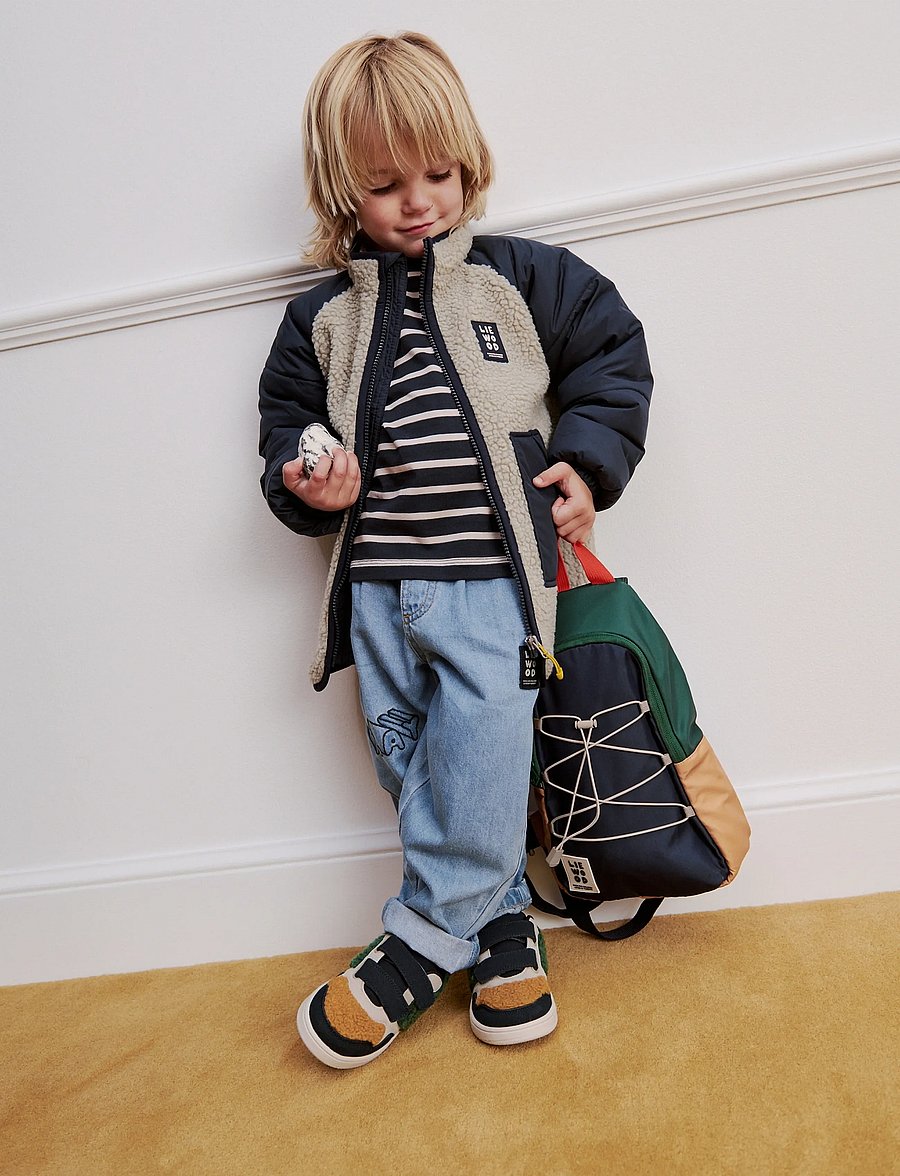 Liewood - Phoenix One Shoulder Backpack - backpacks - classic navy multi mix - 0