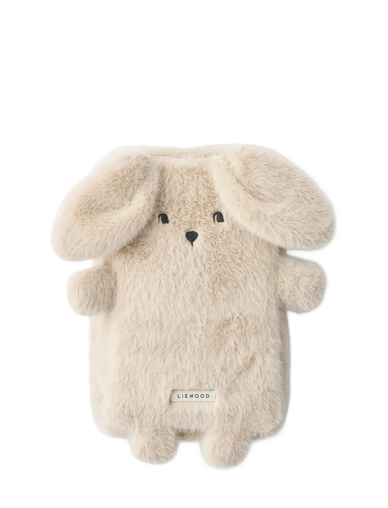 Liewood Shannon Rabbit Plush Pencil Case - Taschen - MIST / cream