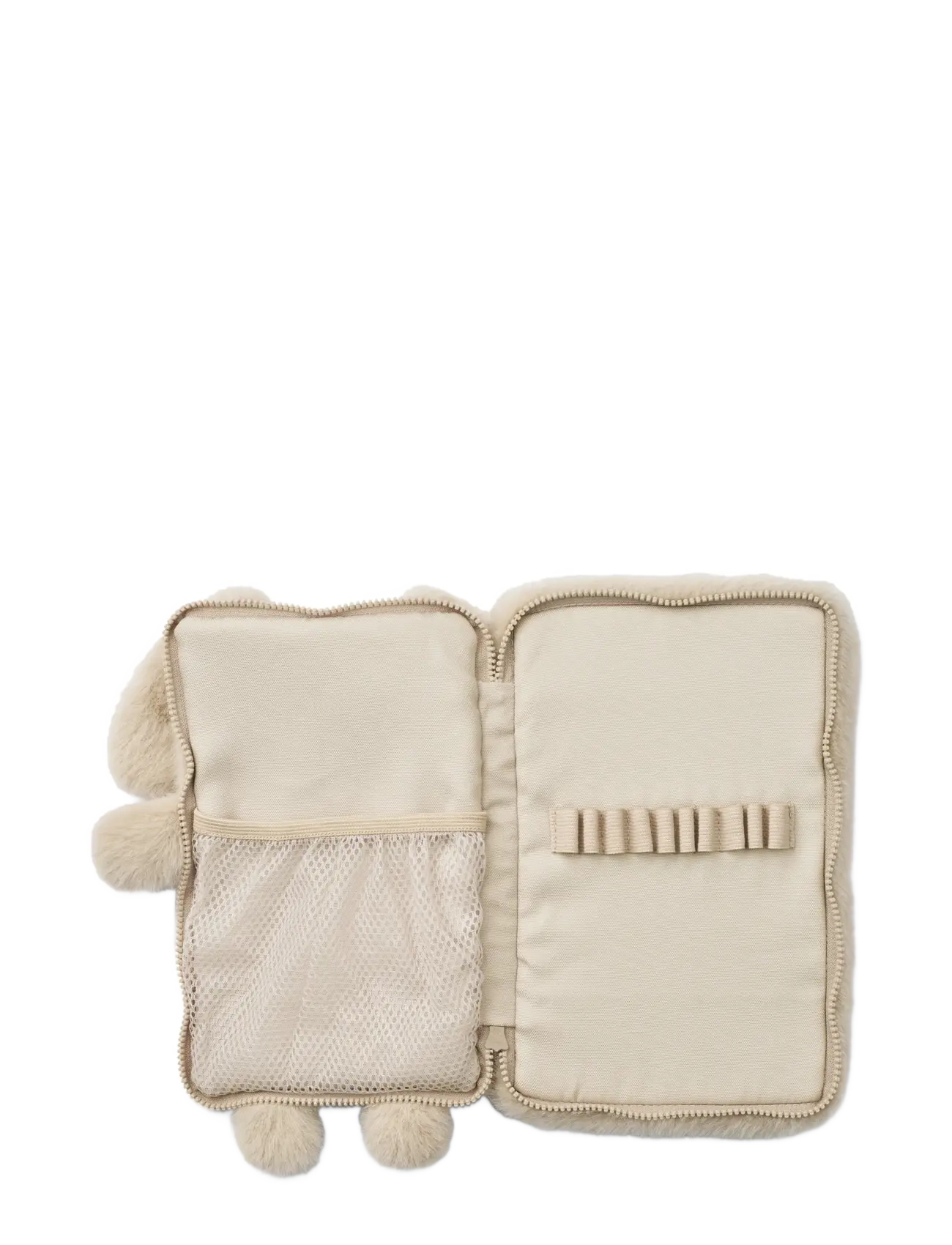 Liewood - Shannon Rabbit Plush Pencil Case - pennfodral - mist - 3