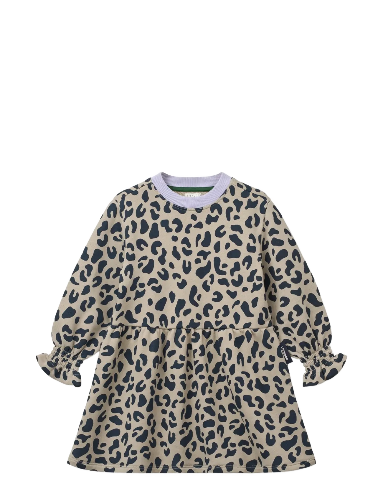 Liewood Lia LS Sweatdress - Imik 0-2 aastat - LEO / MIST / beige