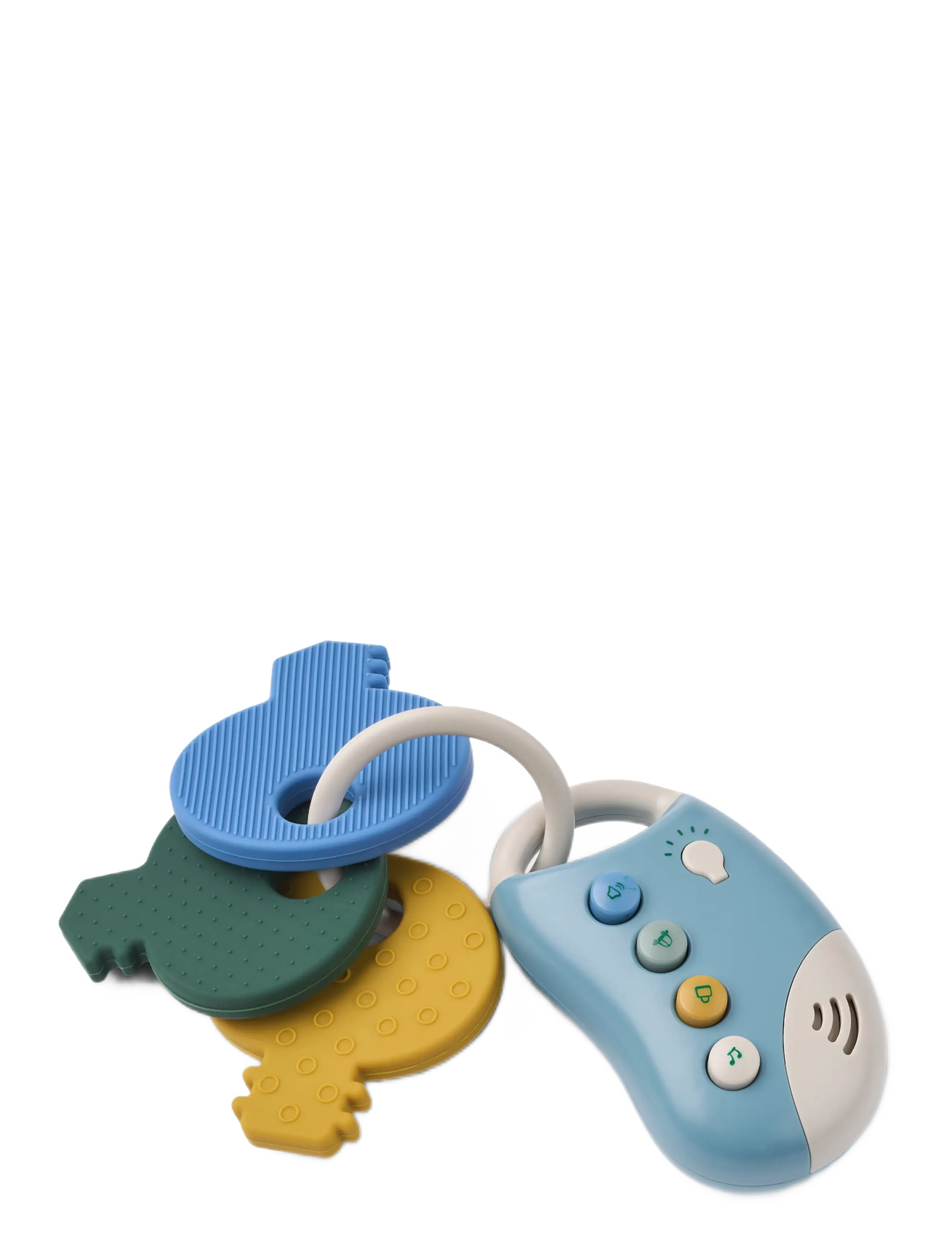Liewood Vroom Car Keys - Beebitooted - BEACH BLUE MULTI MIX / blue