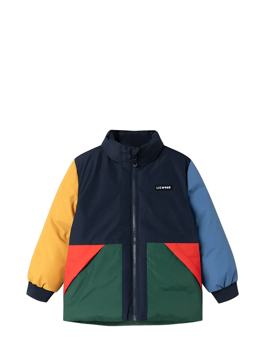Liewood - Bran Jacket - classic navy multi mix - 1