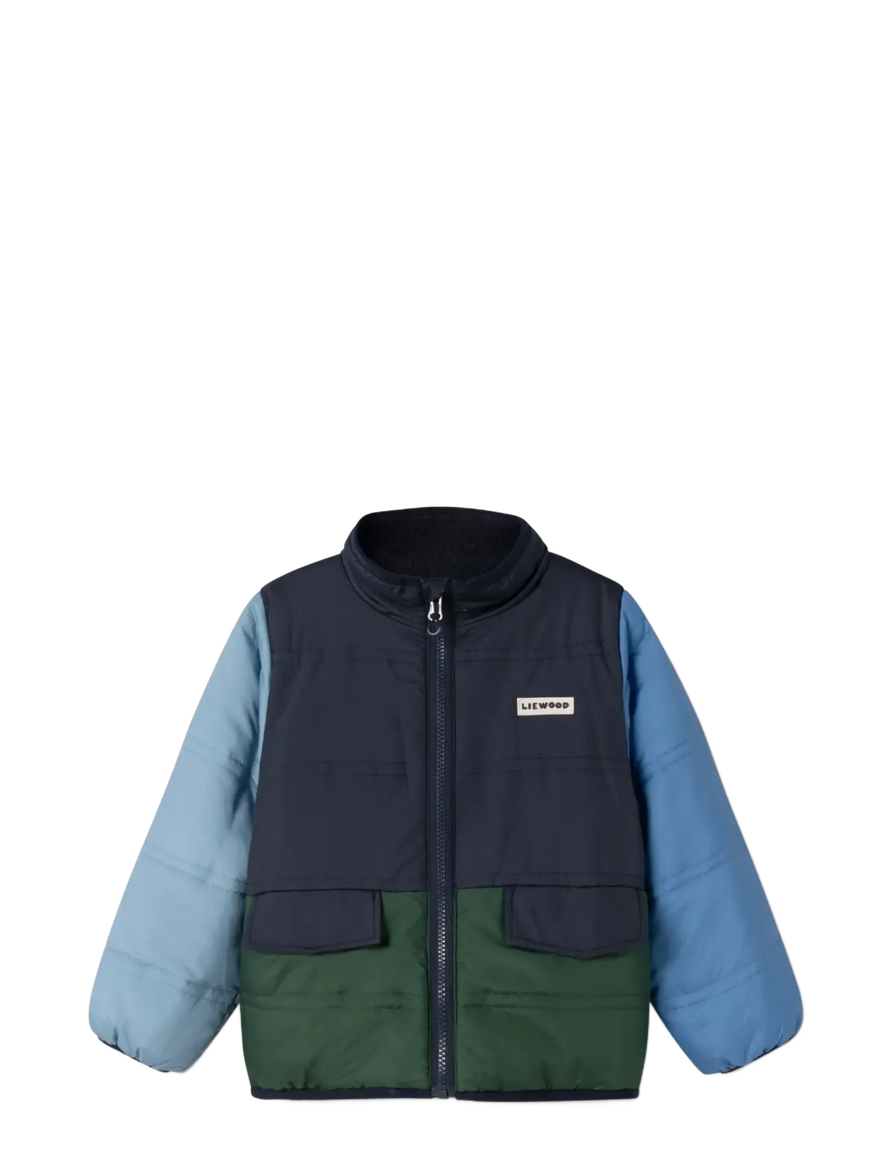 Liewood - Franka Reversible Jacket - classic navy multi mix - 2