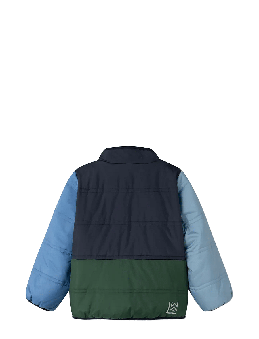 Liewood - Franka Reversible Jacket - classic navy multi mix - 3