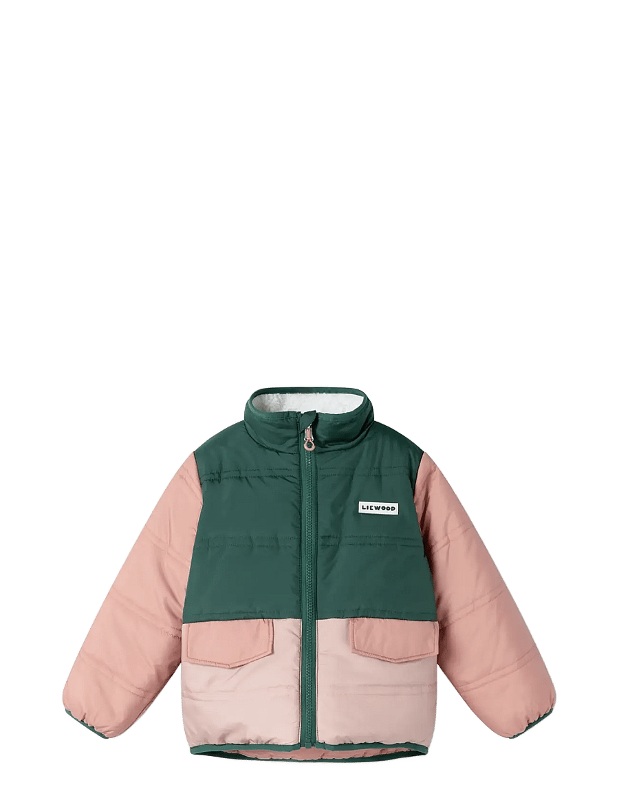 Liewood - Franka Reversible Jacket - thermo jackets - pale tuscany multi mix - 1