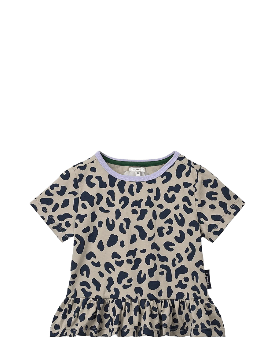 Liewood - Kya SS T-shirt - leo / mist - 0