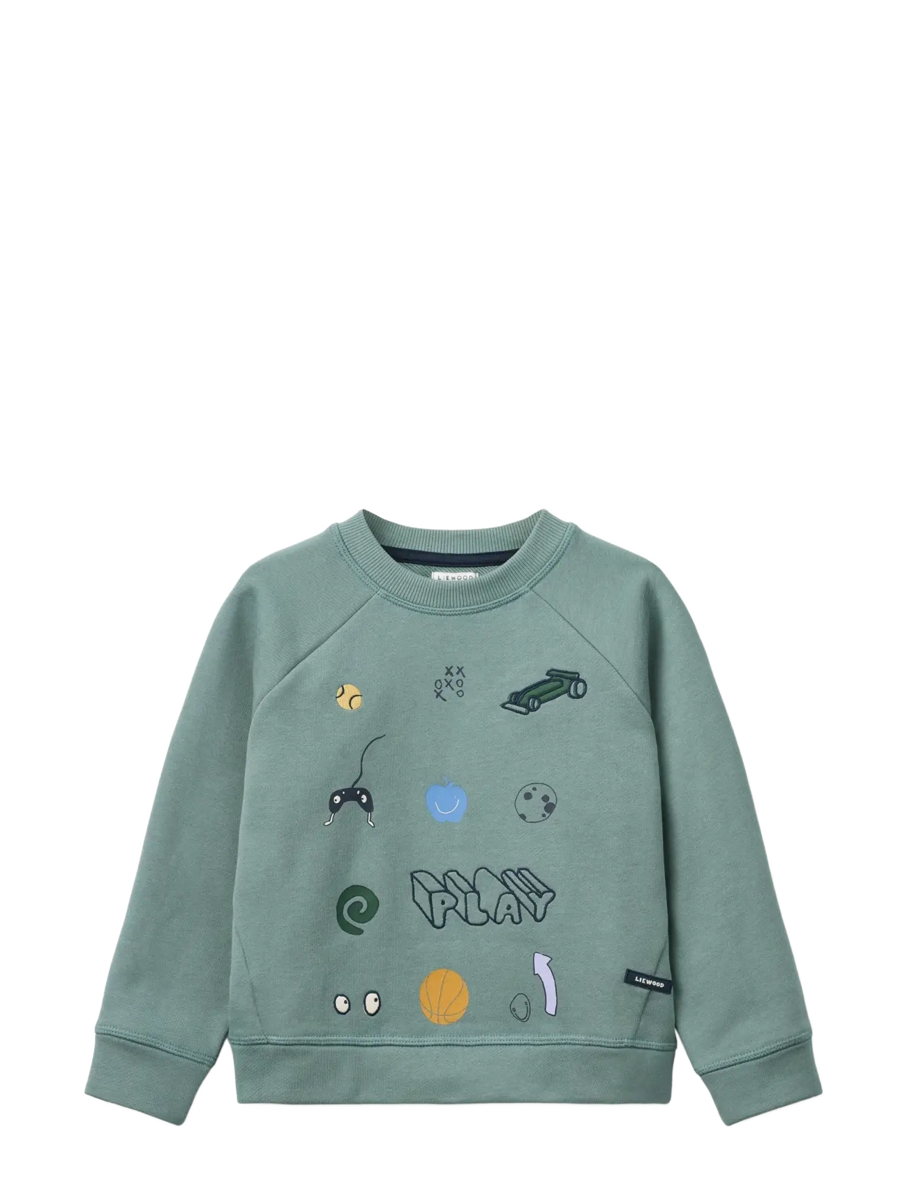 Liewood Orson Sweatshirt - Imik 0-2 aastat - PLAY / DUSTY PEPPERMINT / green
