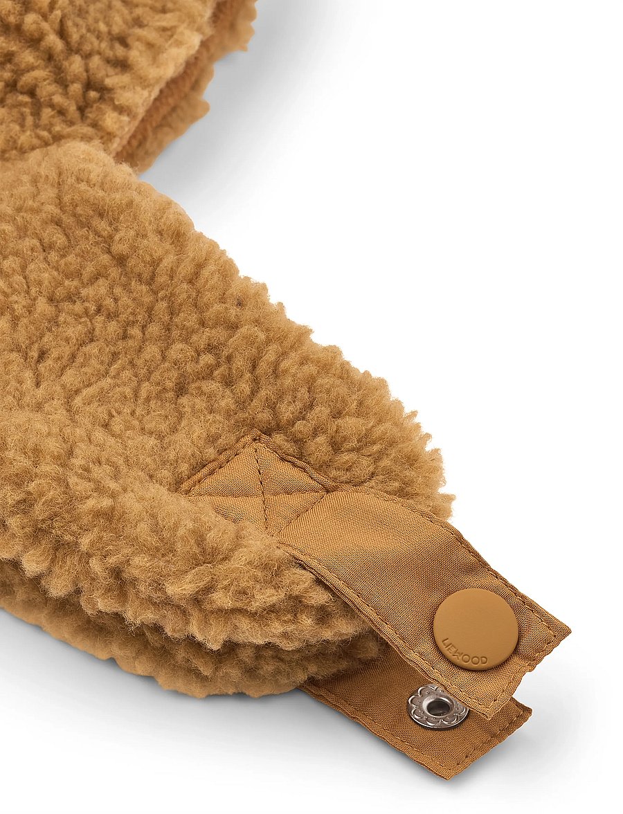 Liewood - Bravo Pile Hat w Ears - golden caramel - 3