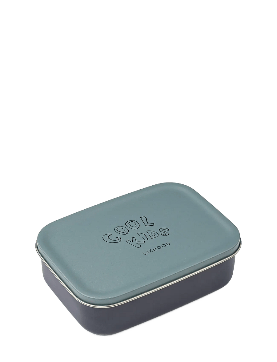 Liewood - Nina Stainless Steel Lunchbox - madkasser - cool kids / dusty peppermint - 1