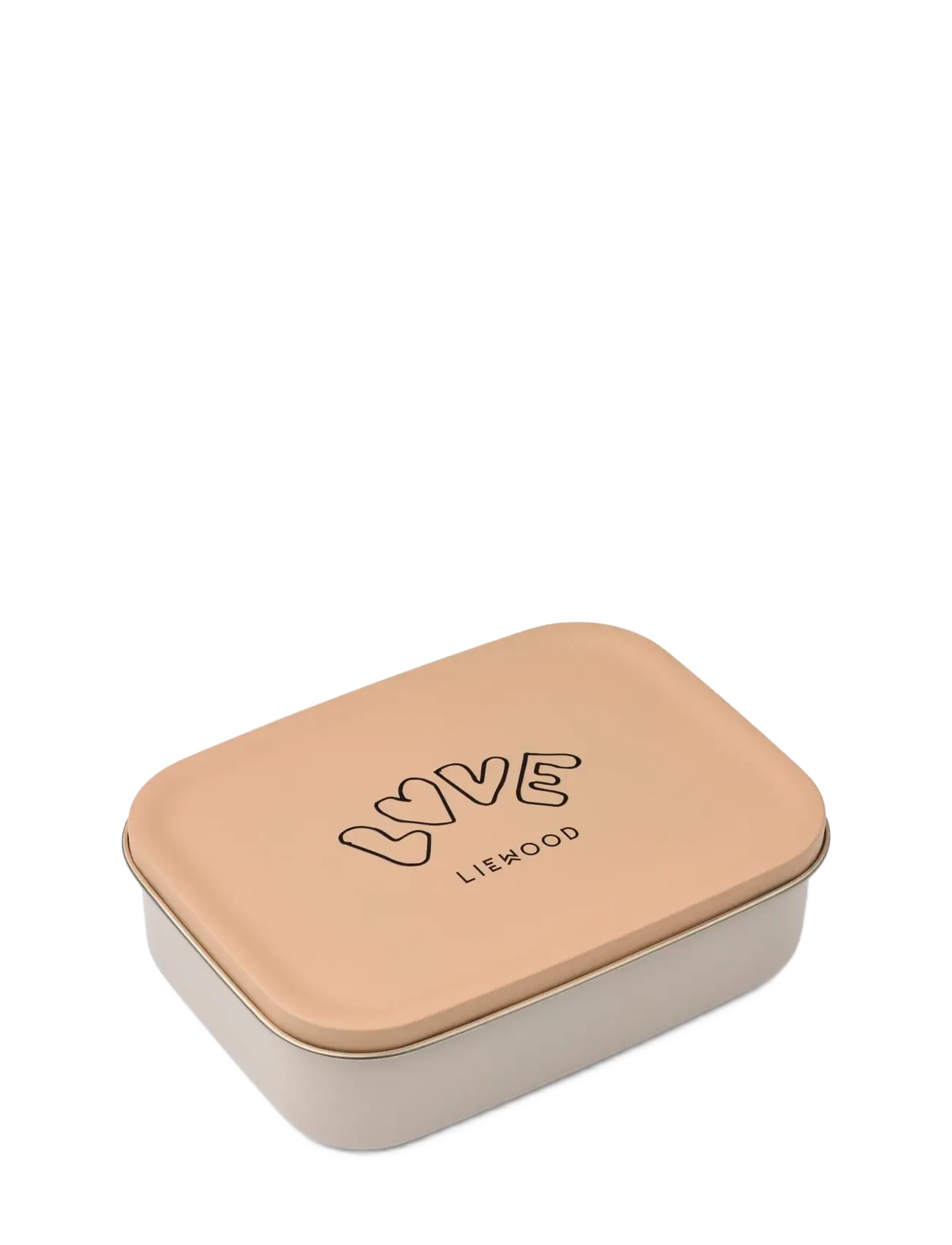 Liewood Nina Stainless Steel Lunchbox, Madkasse, Sølv, Str: ONE SIZE
