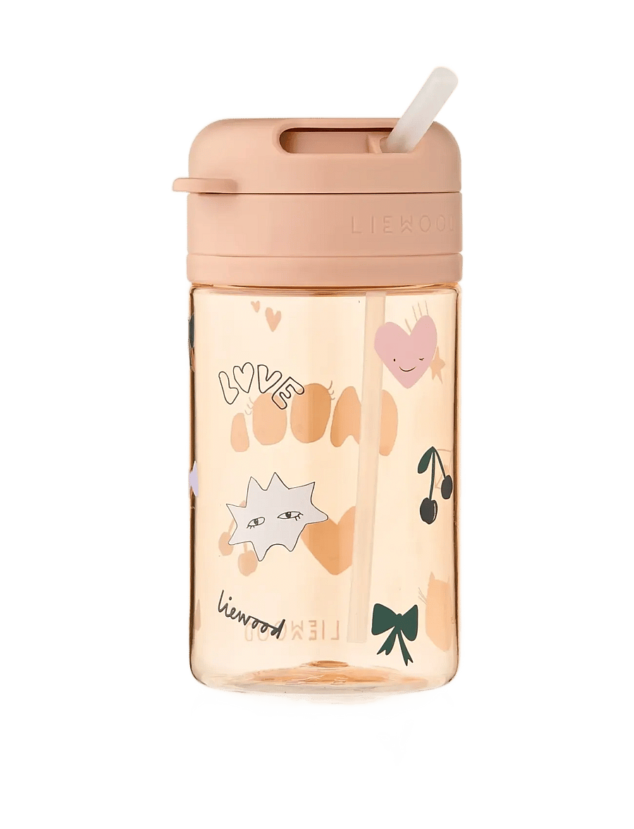 Liewood - Pavia Tritan Straw Cup 500 ml - cups & mugs - mood / pale tuscany - 2