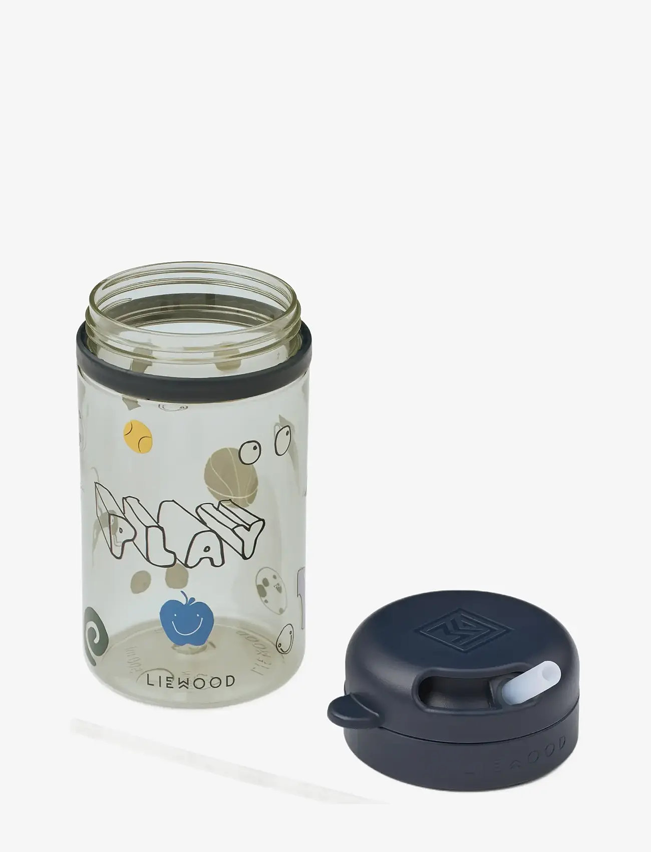 Liewood - Pavia Tritan Straw Cup 500 ml - vandflasker - play / dusty peppermint - 2