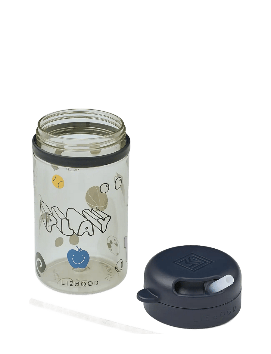 Liewood - Pavia Tritan Straw Cup 500 ml - tassen & becher - play / dusty peppermint - 2