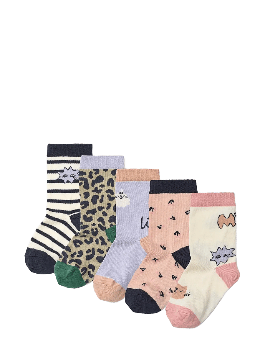 Liewood - Silas Socks 5-Pack - mood mix - 1