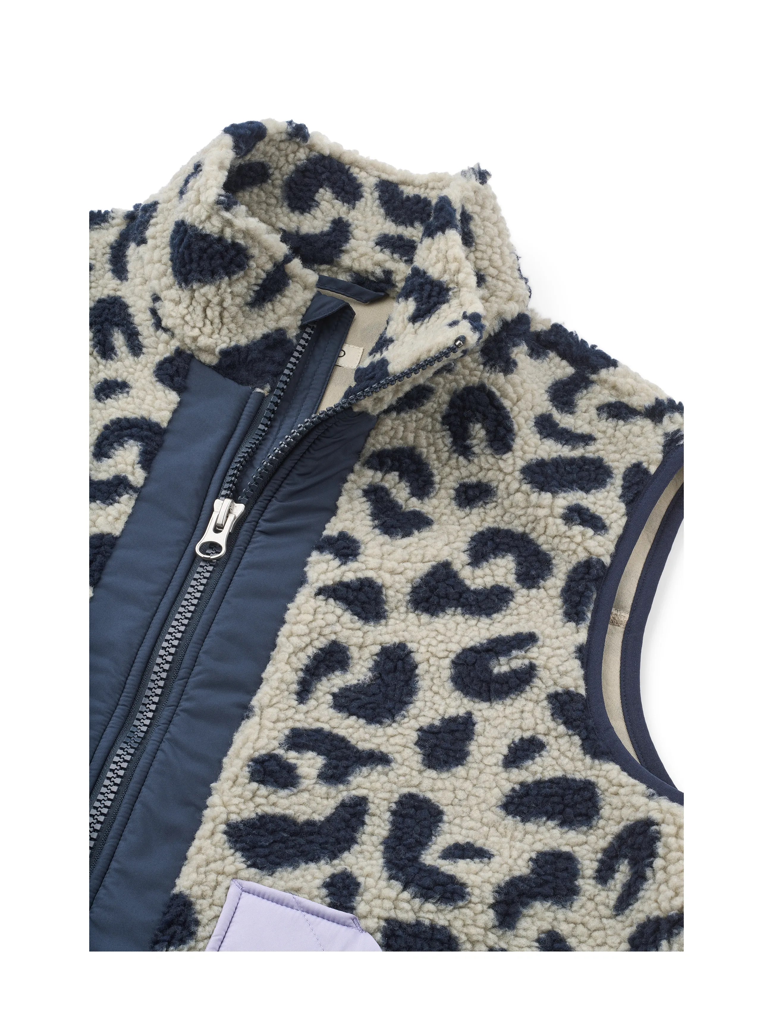 Liewood - Nilu Adult Pile Vest - kupuj według rozmiaru - mega leo / mist mix - 4
