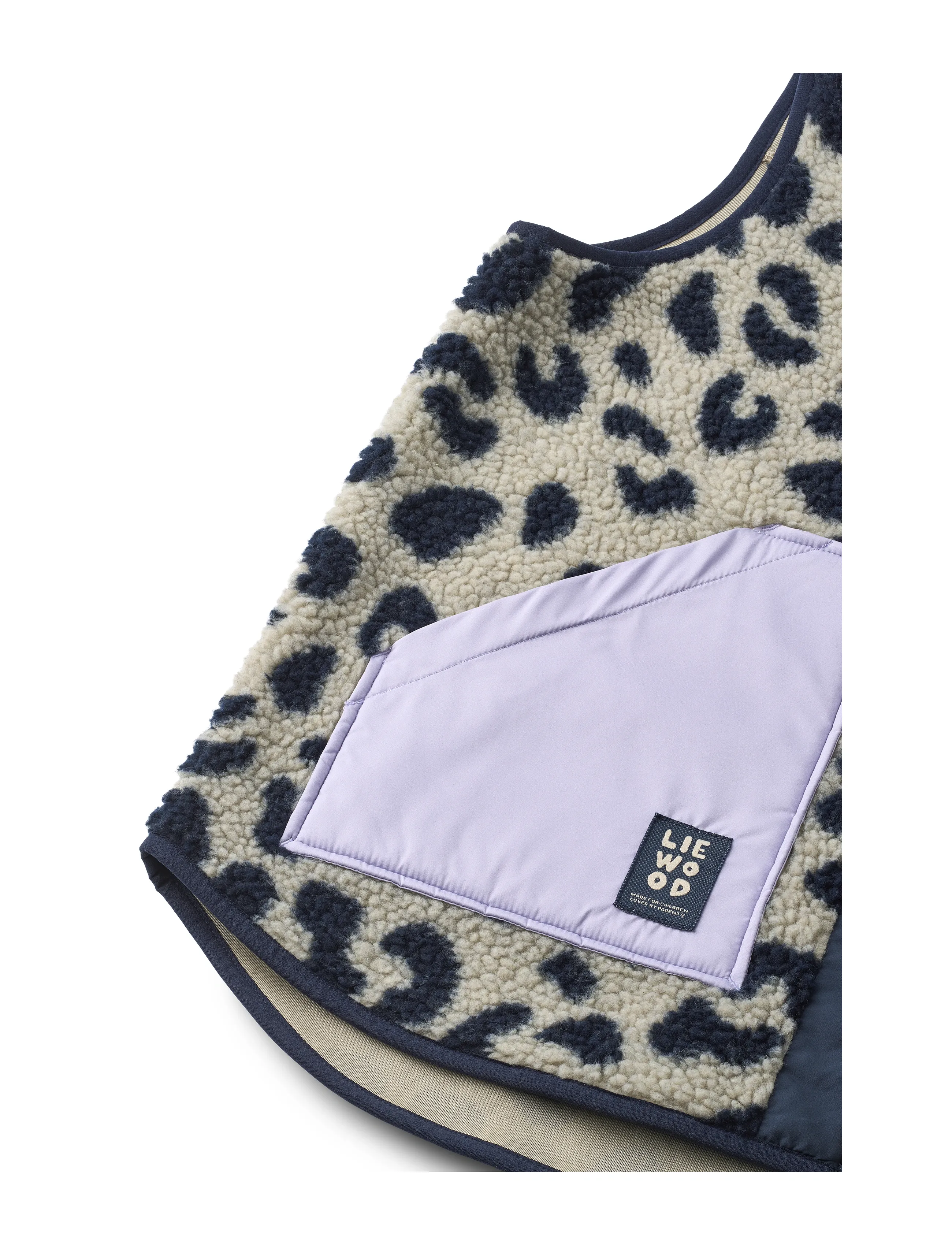 Liewood - Nilu Adult Pile Vest - kupuj według rozmiaru - mega leo / mist mix - 5