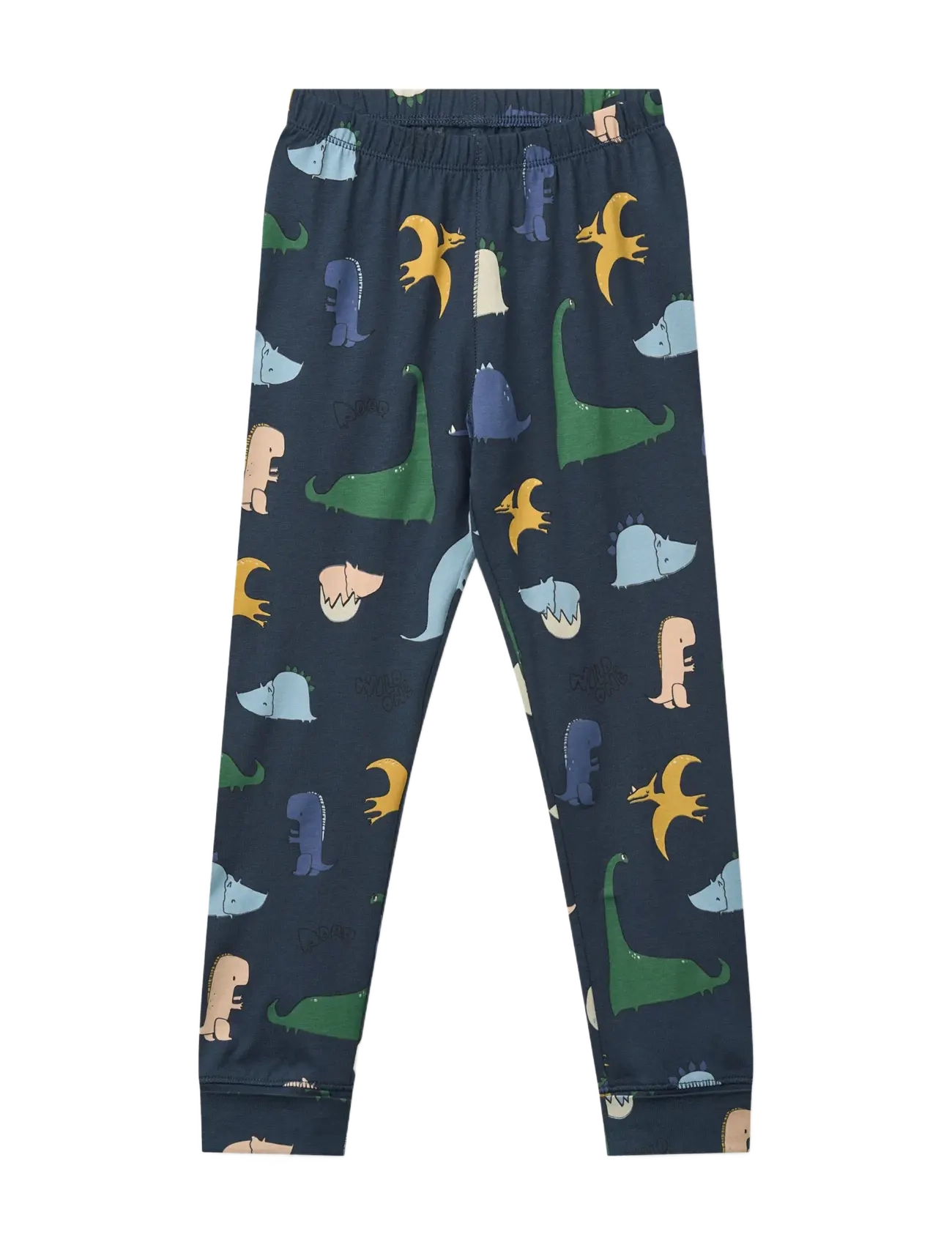 Liewood - Wilhelm Grow Printed Pyjamas Set - dino roar / classic navy - 3