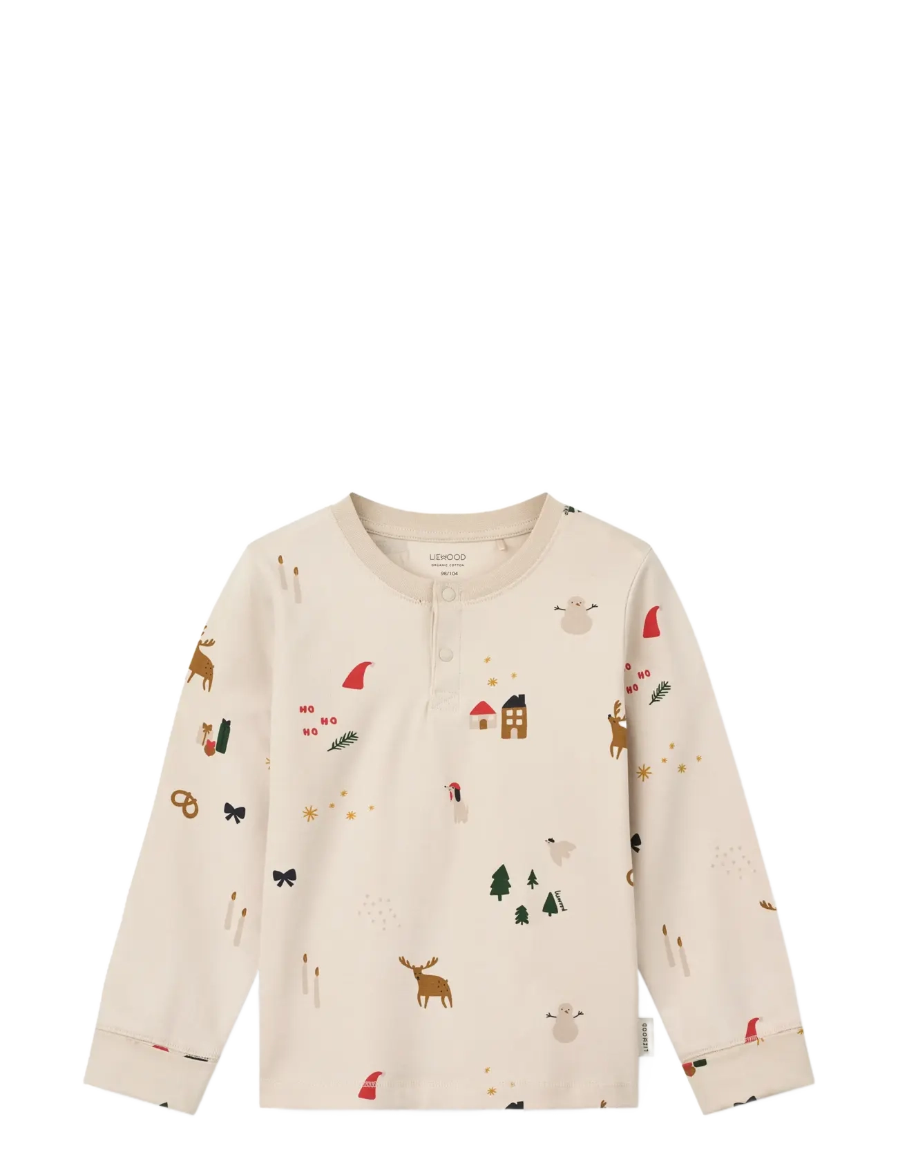 Liewood - Wilhelm Grow Printed Pyjamas Set - pyjamassæt - holiday / sandy - 2