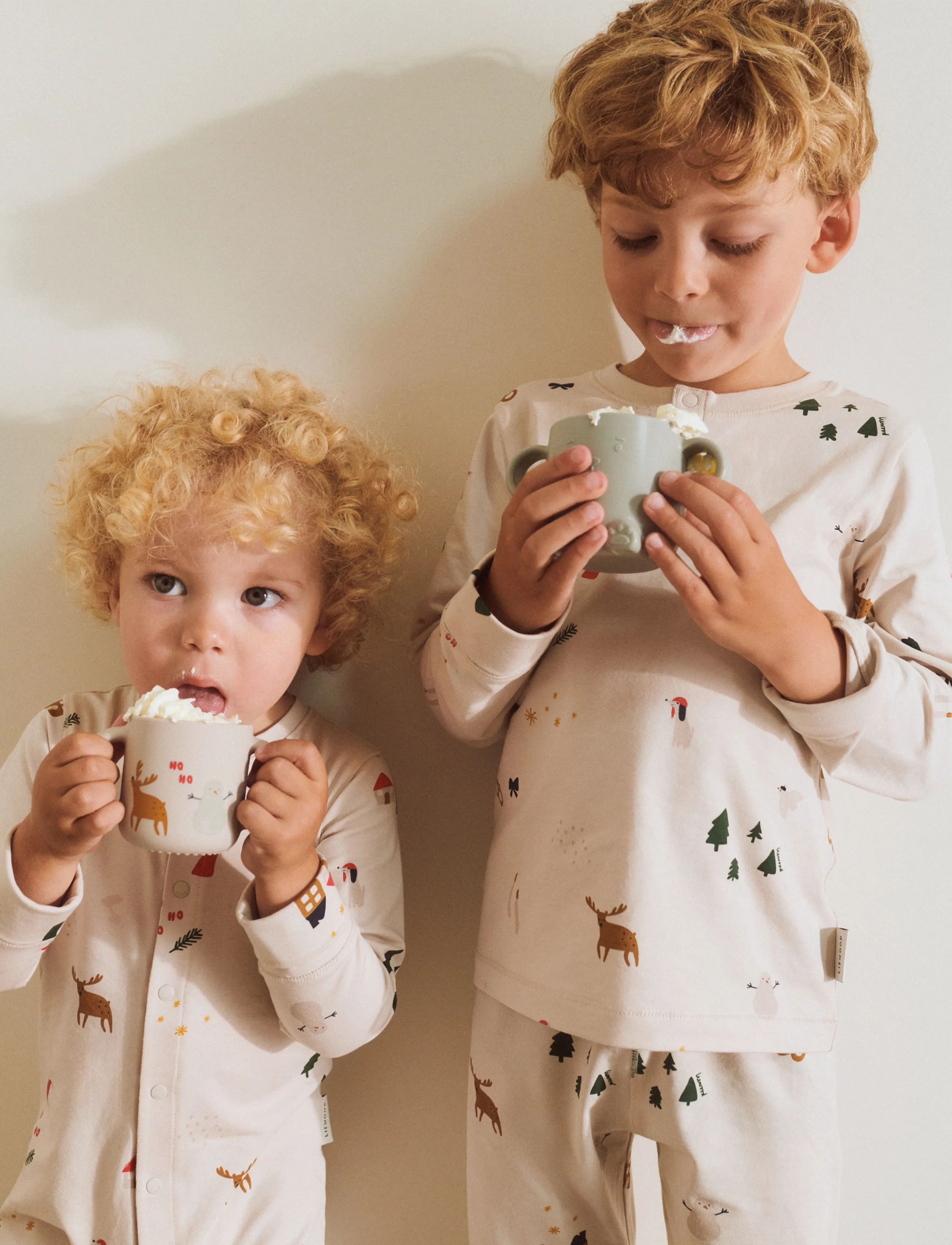 Liewood - Wilhelm Grow Printed Pyjamas Set - pyjamassæt - holiday / sandy - 4