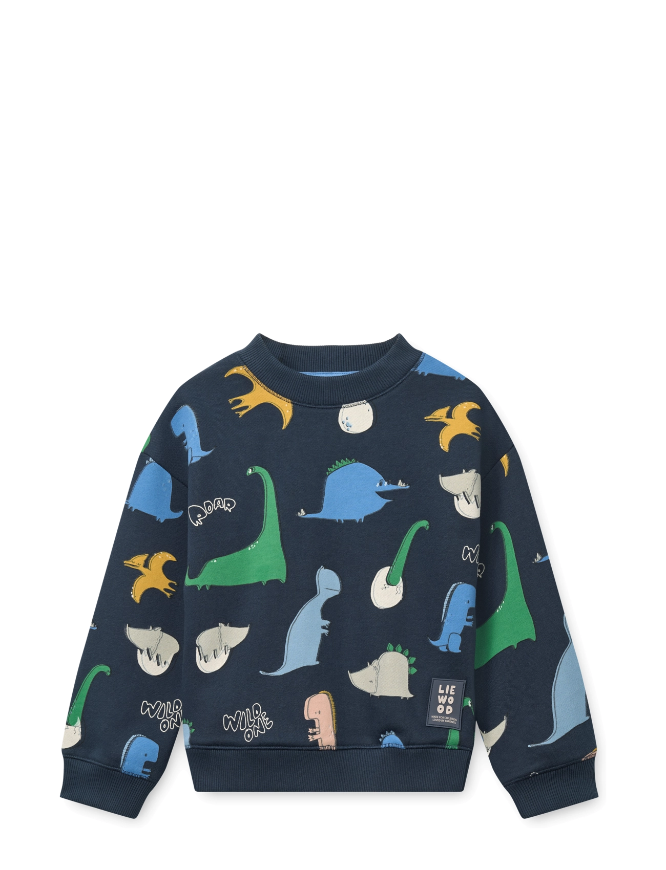 Liewood Ridley Printed Sweatshirt - Osta suuruse järgi - DINO ROAR / CLASSIC NAVY / navy