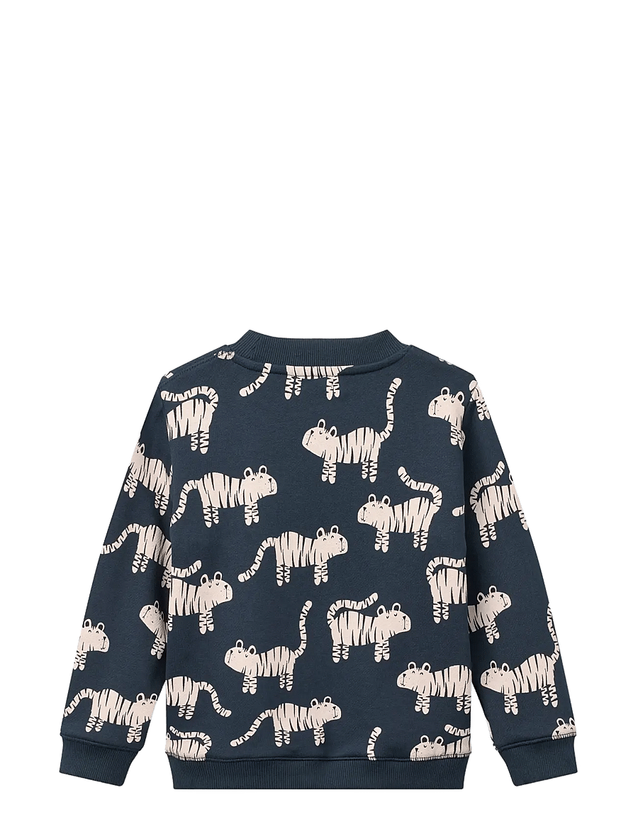 Liewood - Ridley Printed Sweatshirt - tiger / classic navy - 1