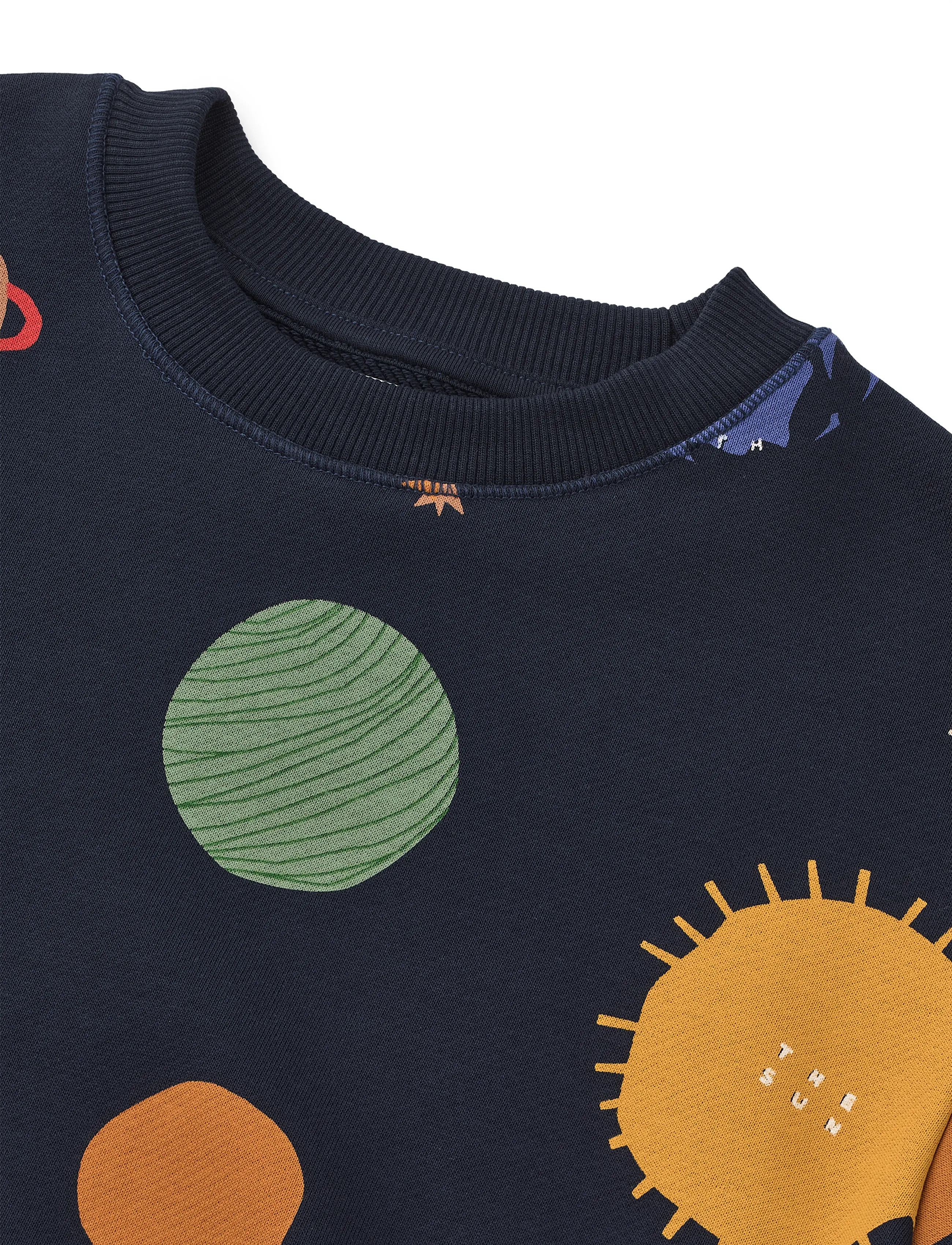 Liewood - Ridley Printed Sweatshirt - sweatshirts - universe / classic navy - 2