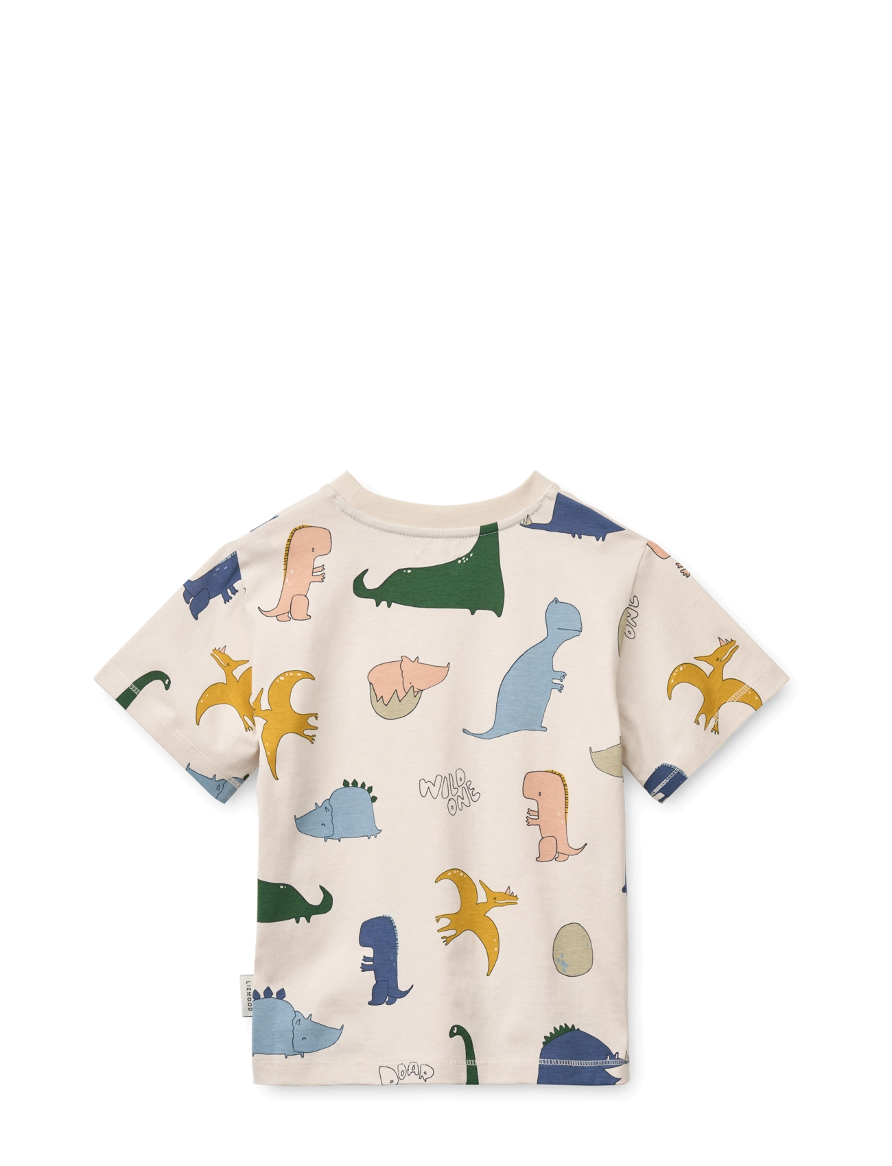 Liewood - Francis Printed SS T-shirt - lühikeste varrukatega - dino roar / sandy - 1