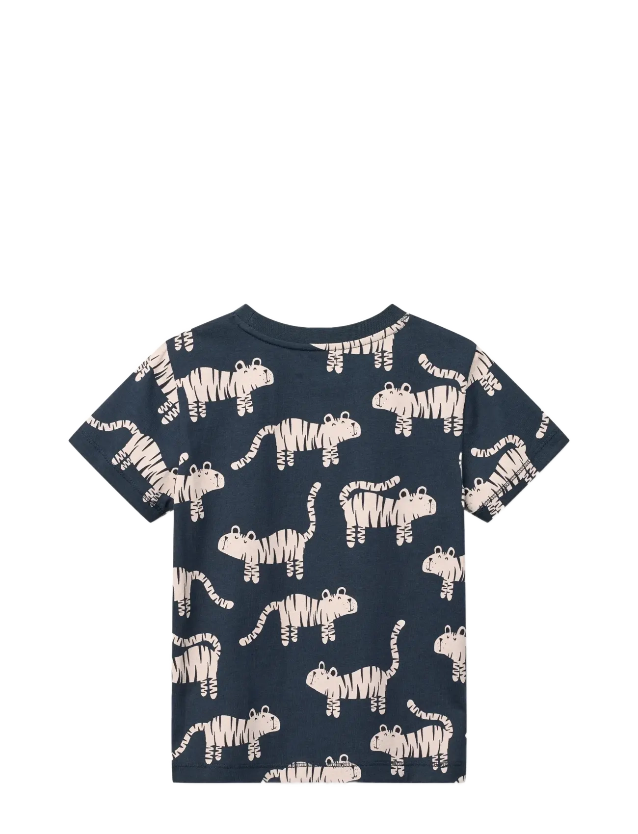 Liewood - Francis Printed SS T-shirt - tiger / classic navy - 1