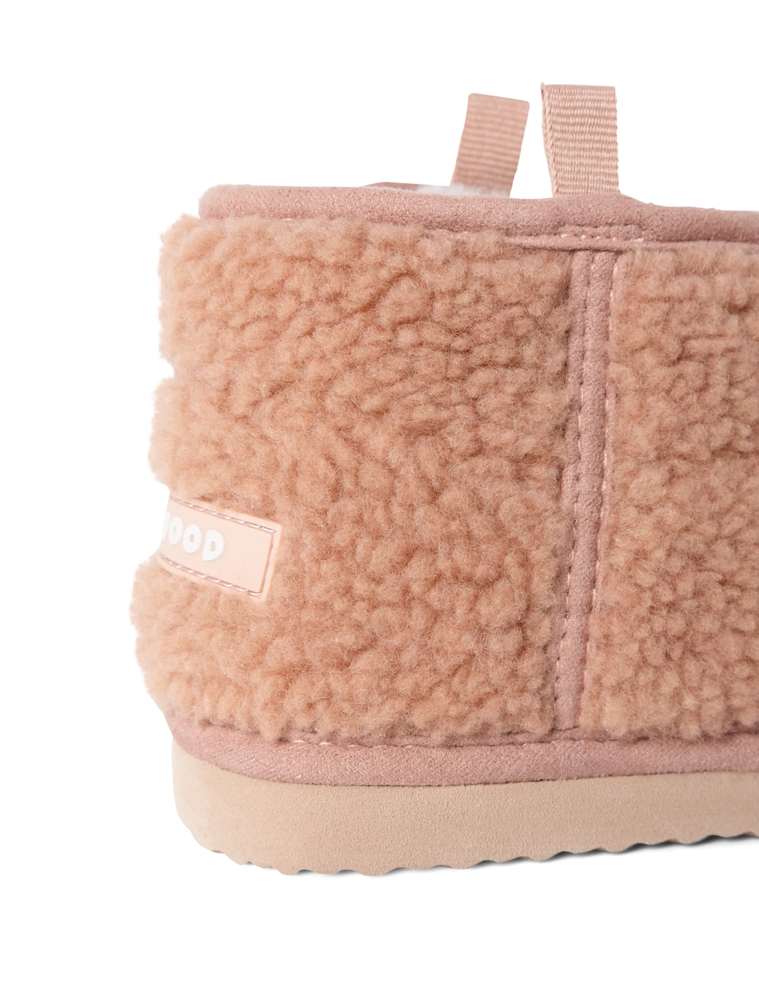 Liewood - Alban Cat Pile Boot Slipper - pale tuscany - 4