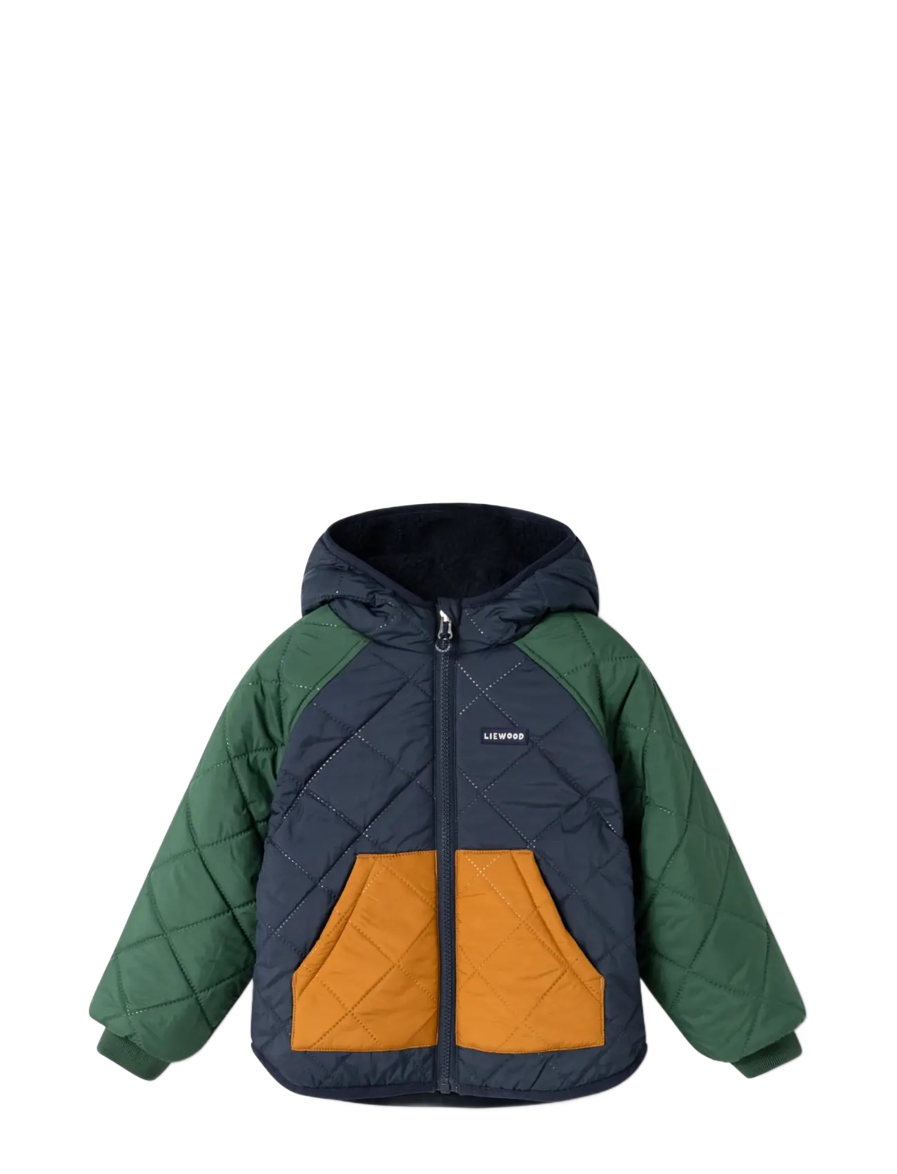 Liewood - Jackson Reversible Jacket - garden green multi mix - 1