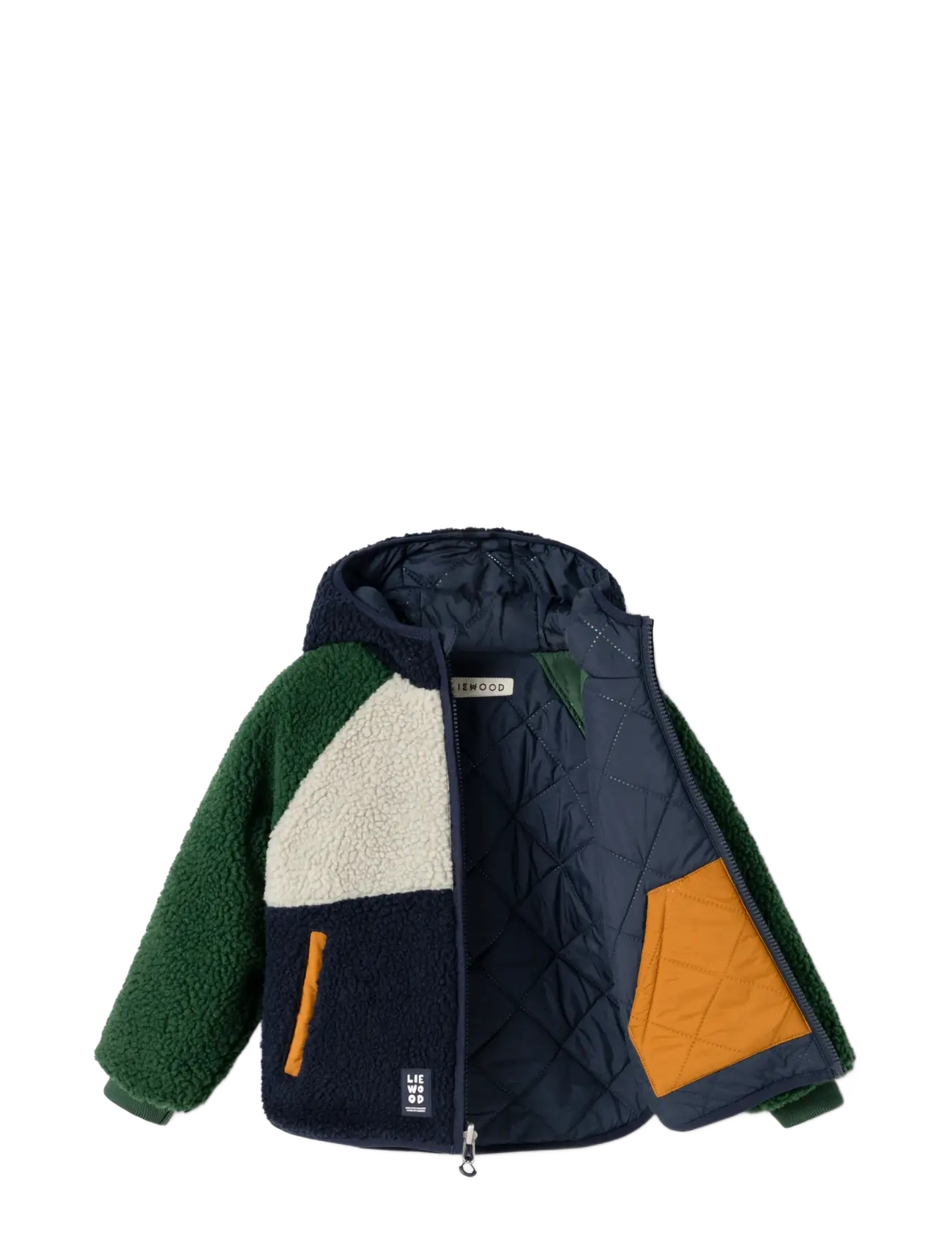 Liewood - Jackson Reversible Jacket - garden green multi mix - 2