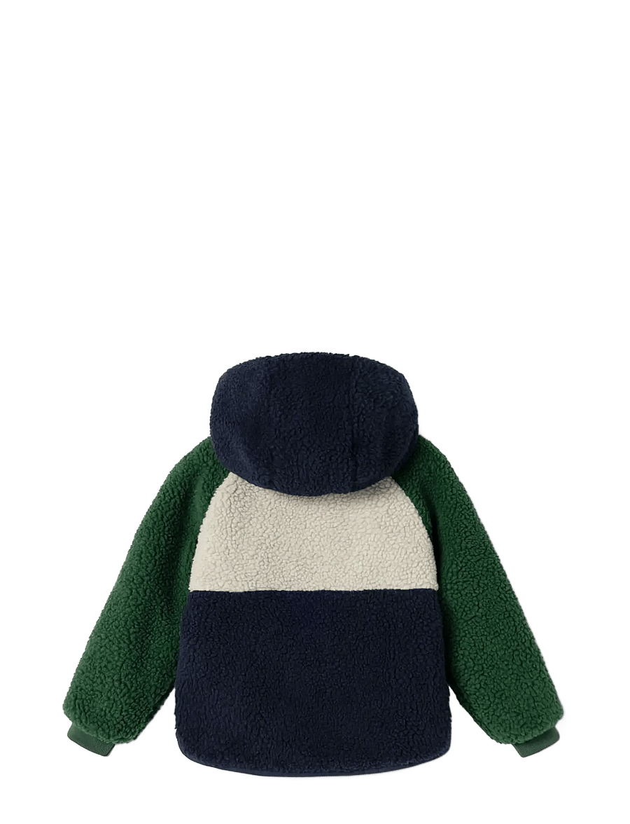 Liewood - Jackson Reversible Jacket - garden green multi mix - 3
