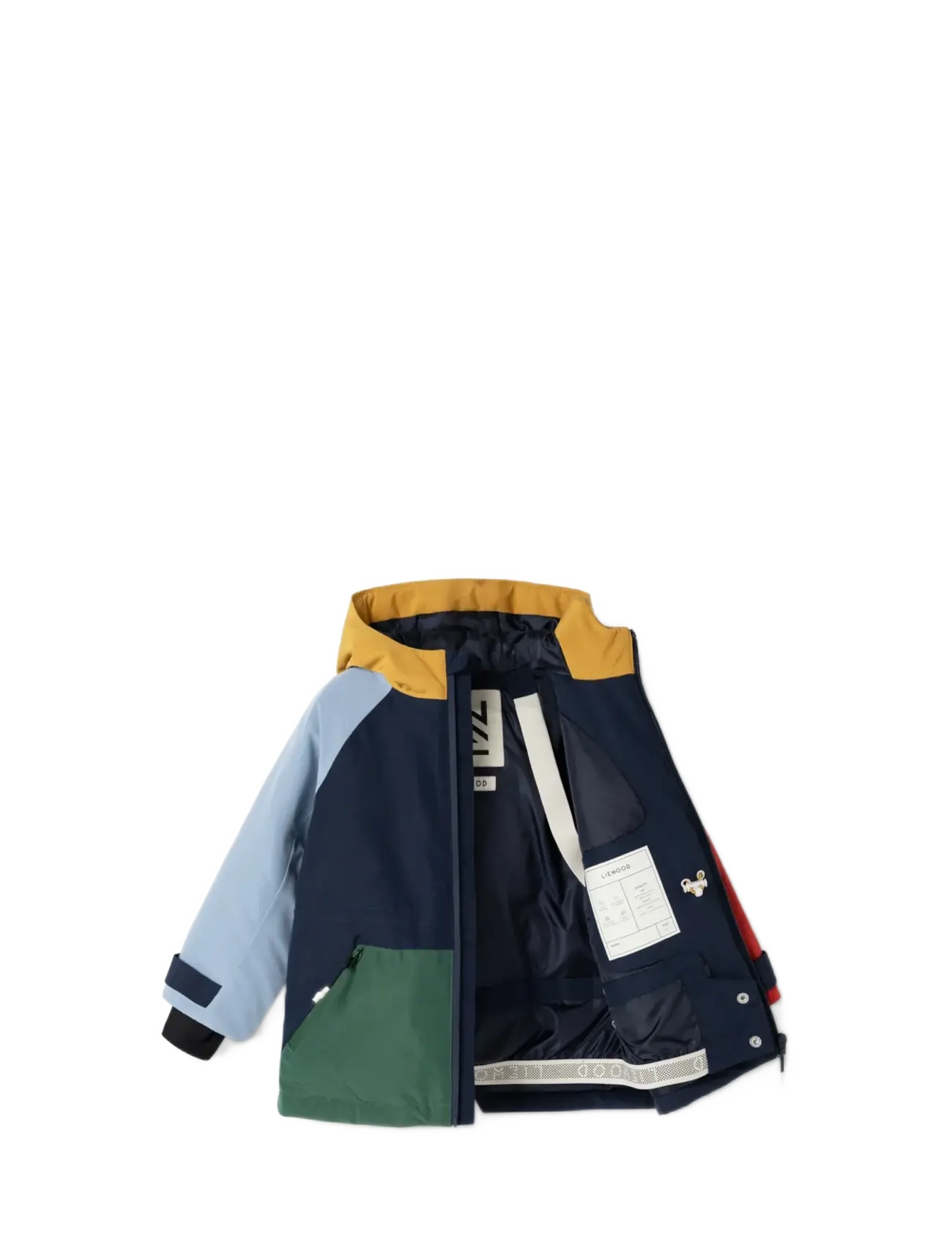 Liewood - Kalle Snow & Ski Jacket - skijacken - garden green multi mix - 3