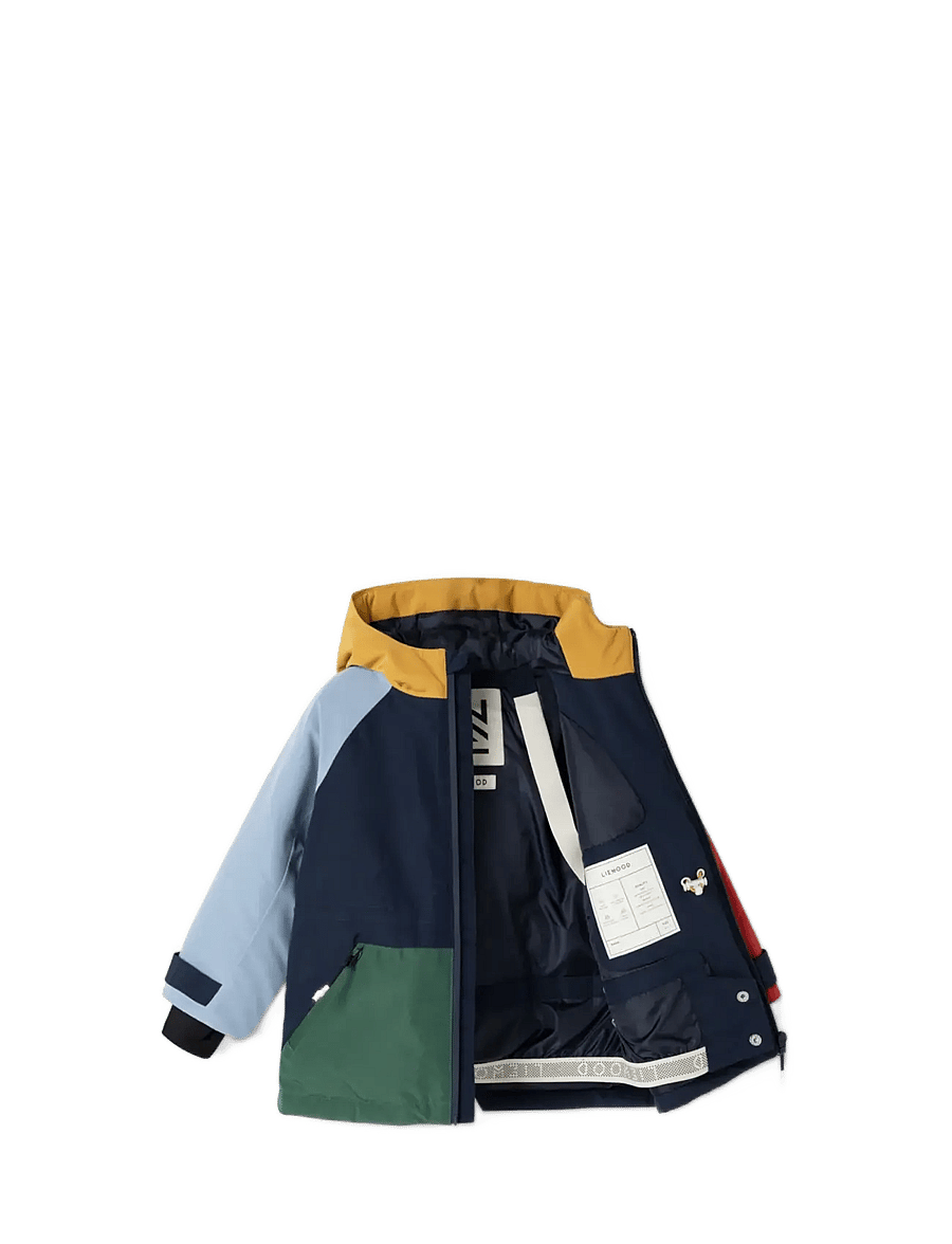 Liewood - Kalle Snow & Ski Jacket - skijacken - garden green multi mix - 3