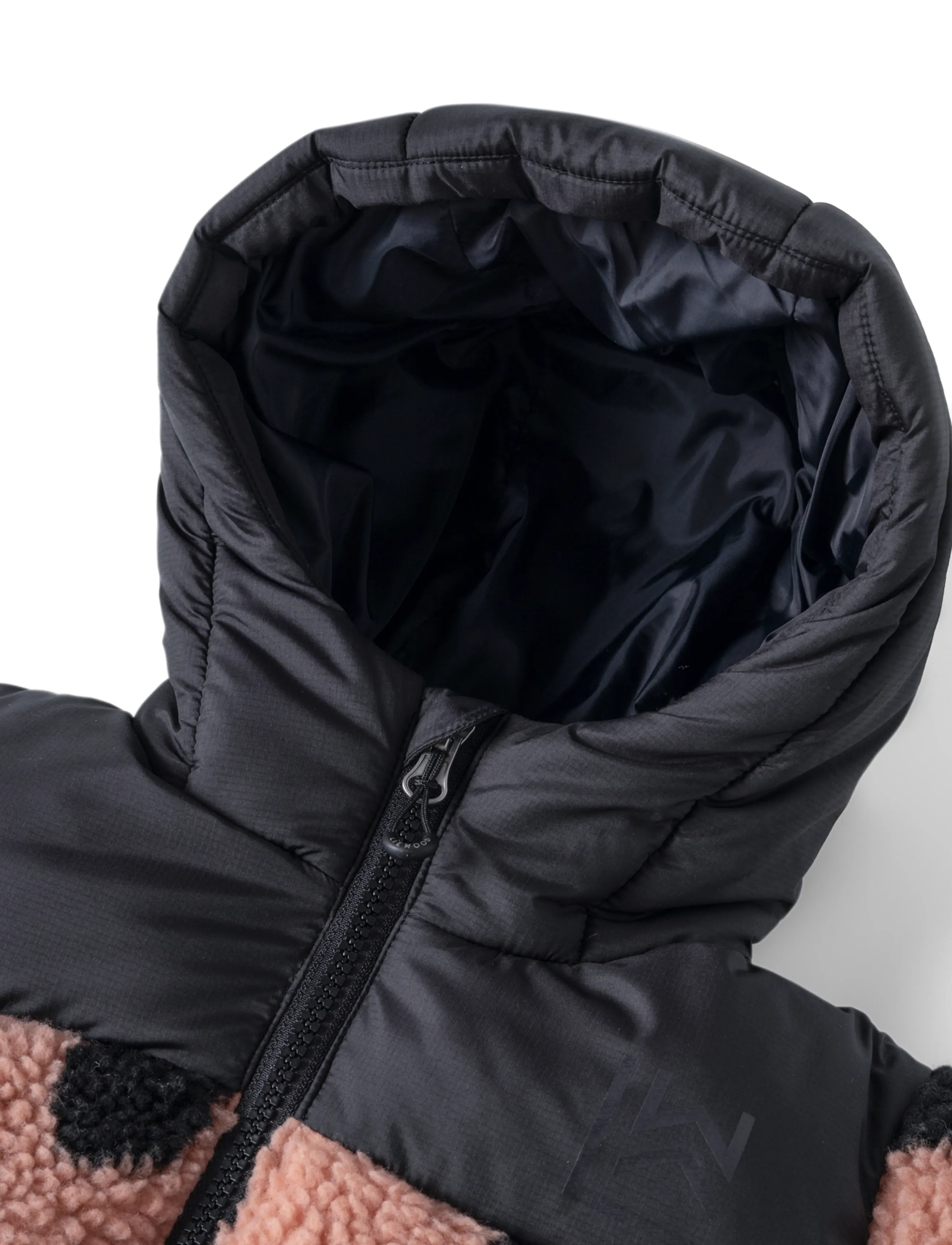 Liewood - Niko Pile Jacket - vinterjackor - mega leo spot / pale tuscany - 4