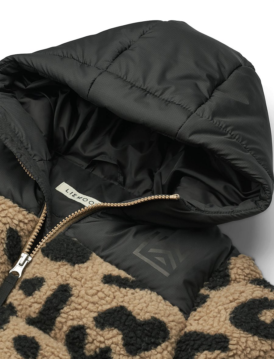 Liewood - Niko Pile Jacket - winterjacke - mega leo / oat mix - 0