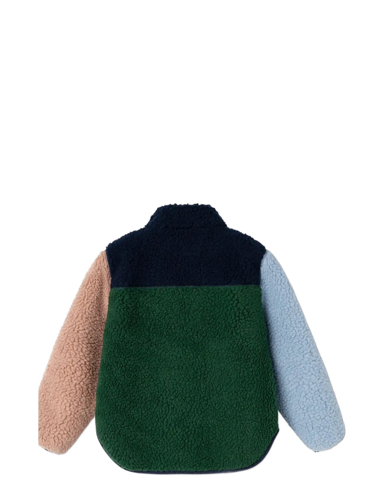 Liewood - Noam Pile Jacket - garden green multi mix - 1