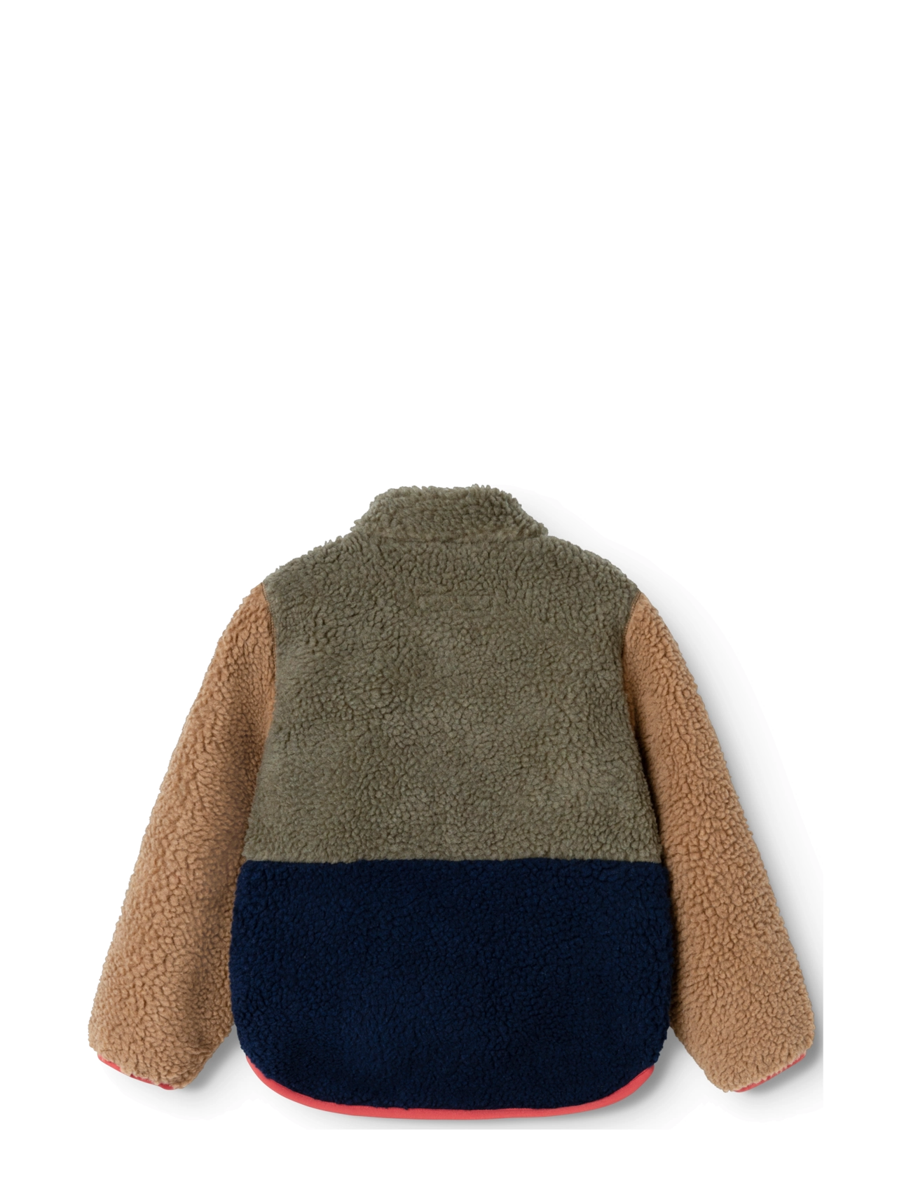 Liewood - Nolan Pile Jacket - army brown multi mix - 1